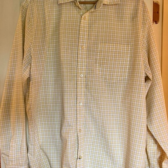 Men's Banana Republic No Iron Classic Fit 100% Cotton Shirt Size XL - Picture 2 of 4